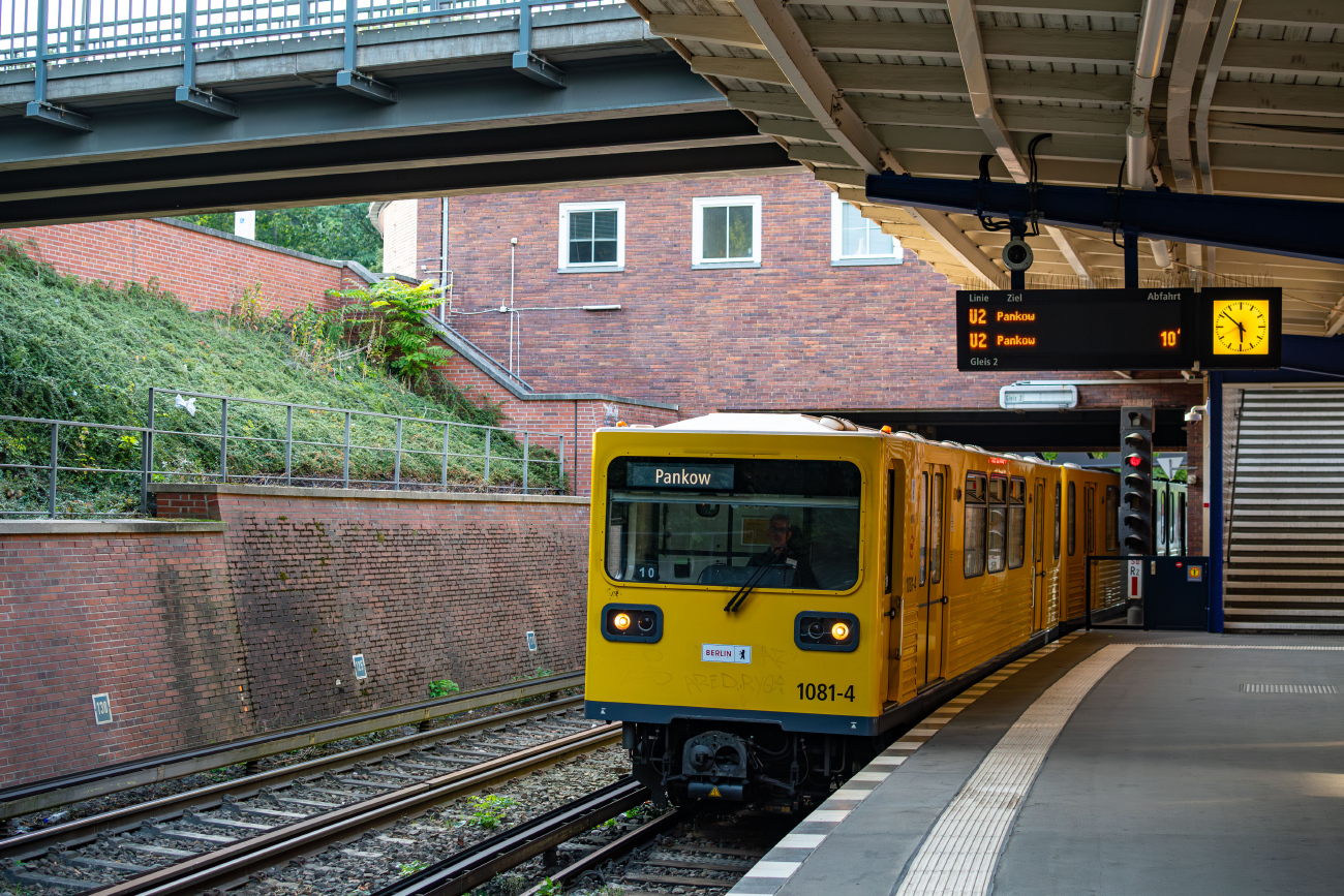 Берлин, BVG GI/1E № 1081-4