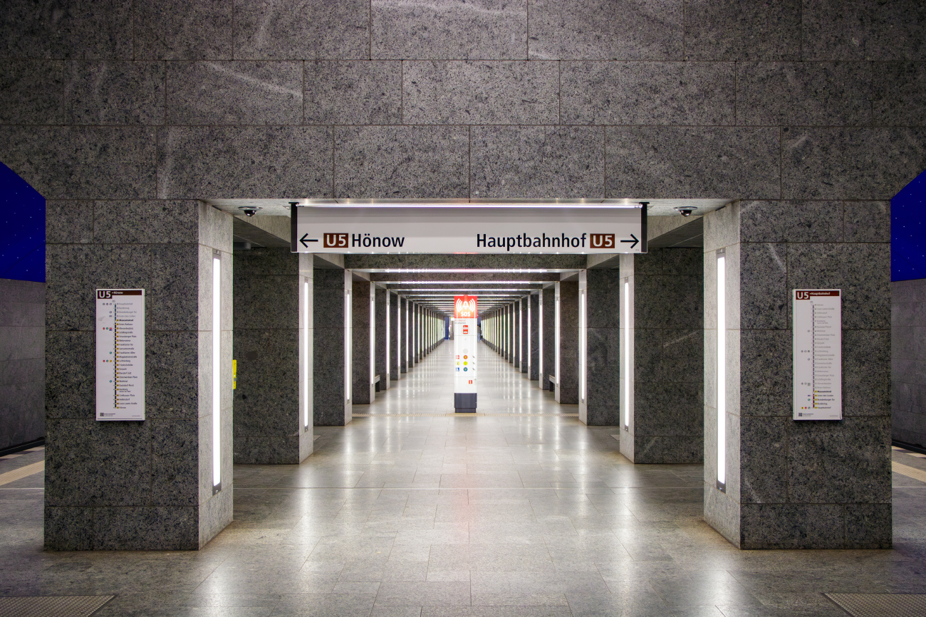 Берлин — U-Bahn — линия U5