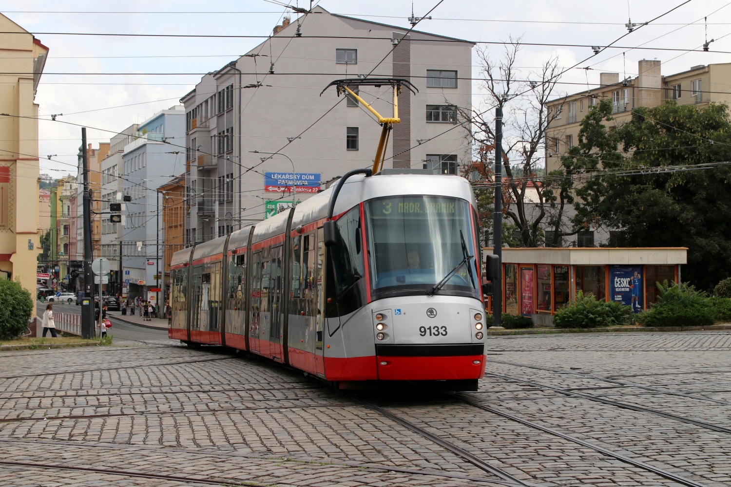 Прага, Škoda 14T Elektra № 9133