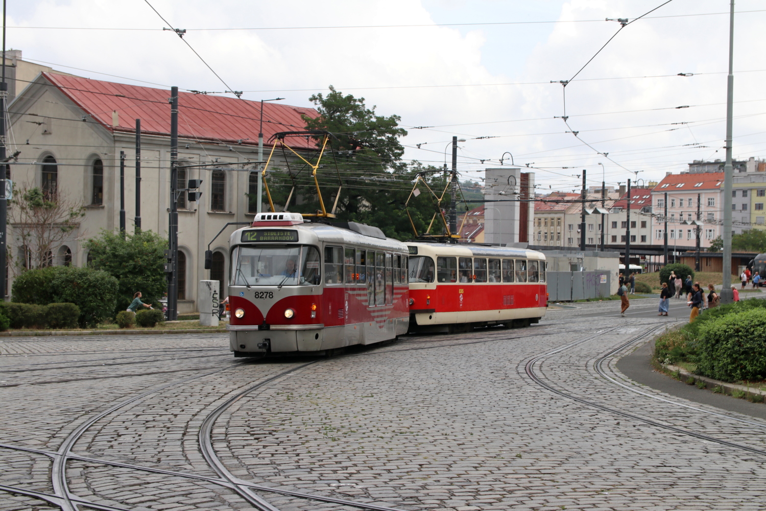 Прага, Tatra T3R.PLF № 8278