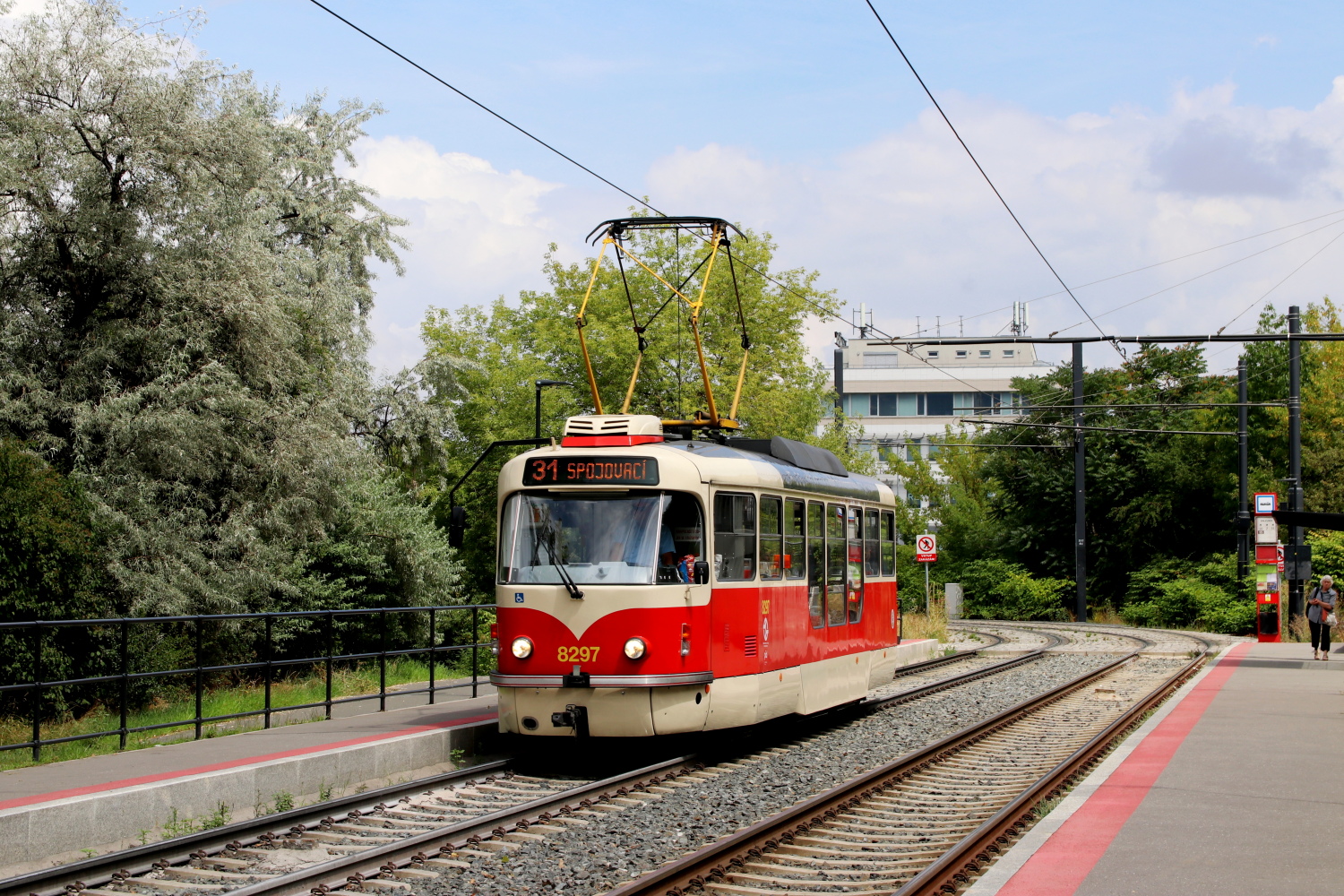 Прага, Tatra T3R.PLF № 8297