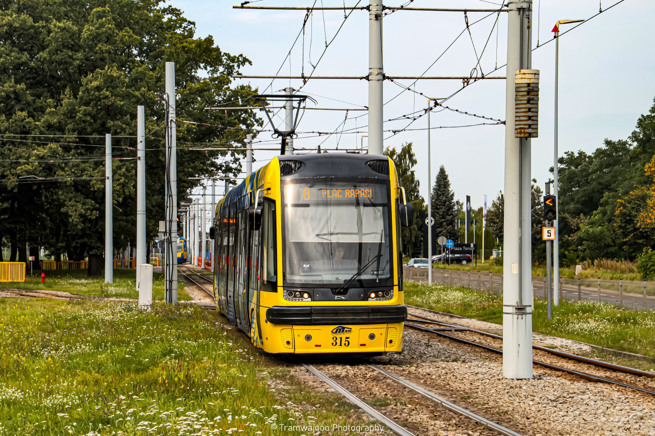 Торунь, PESA Swing 122NbTDuo № 315