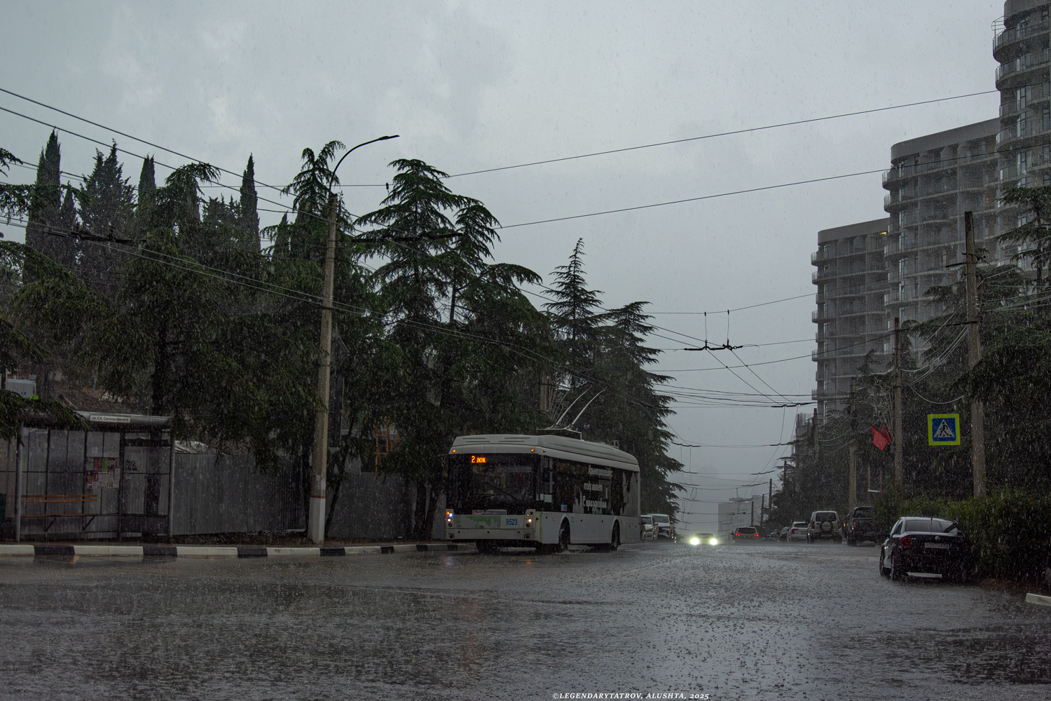 Крымский троллейбус, Тролза-5265.02 «Мегаполис» № 8523