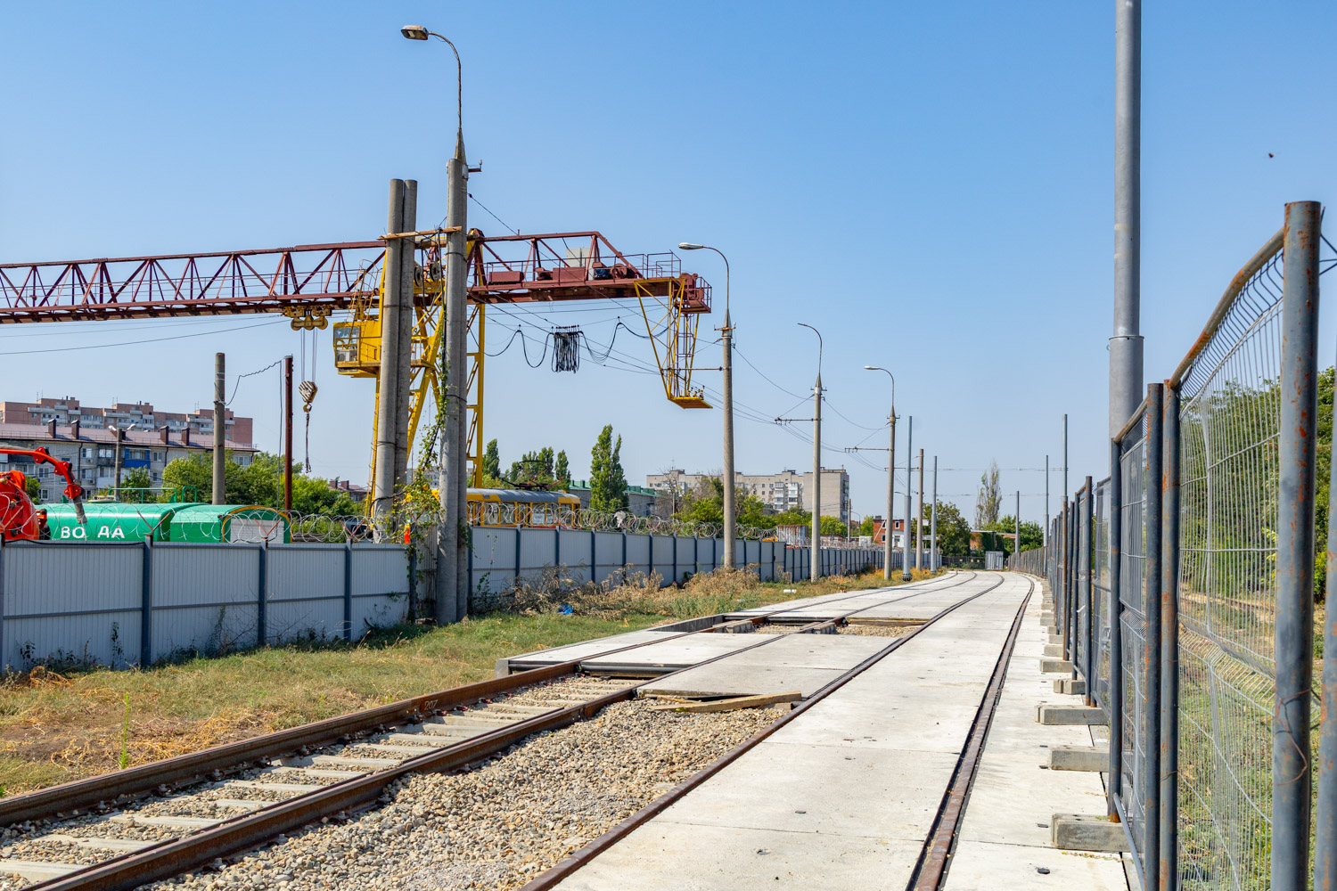 Krasnodar — New tram line to Nemetskaya Derevnya estate