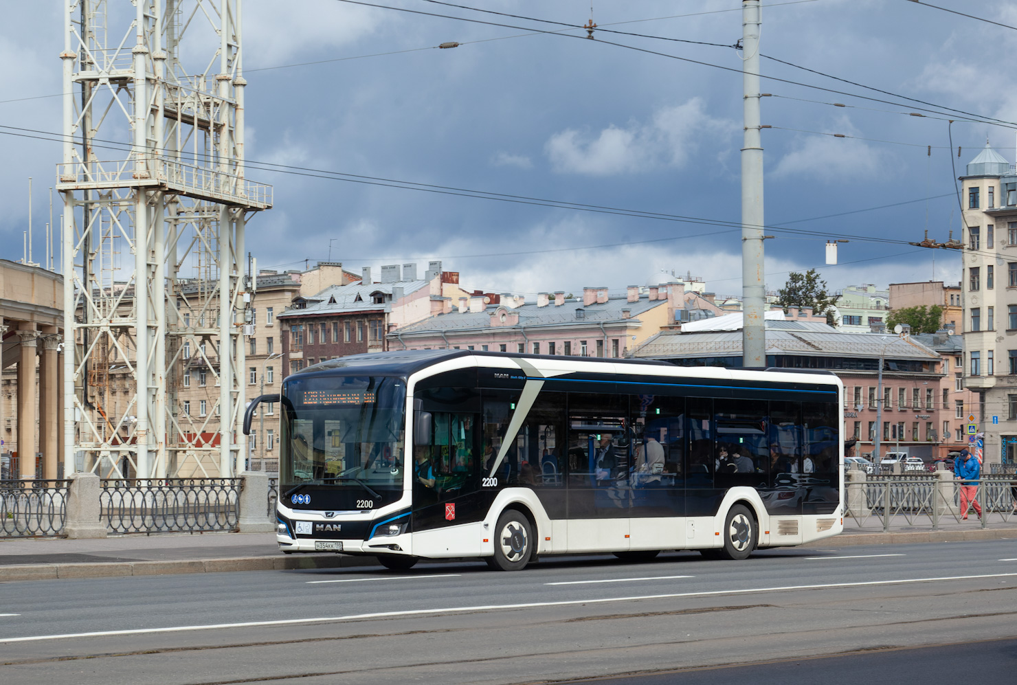 Санкт-Петербург, MAN 12C Lion's City 12 E NL367 № 2200