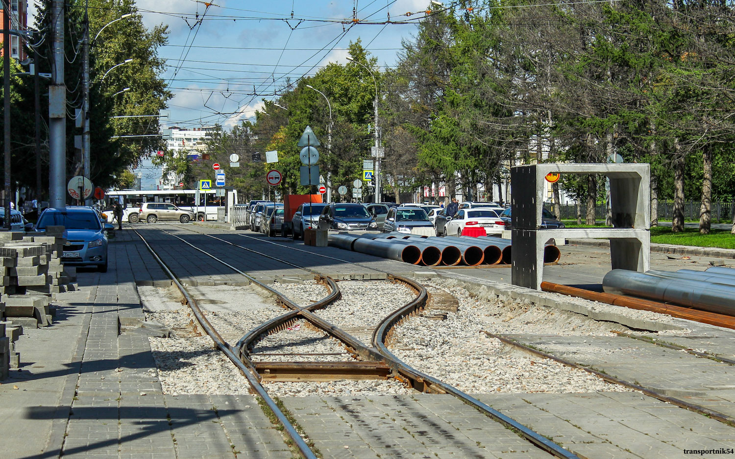 Новосибирск — Путевое хозяйство и контактная сеть