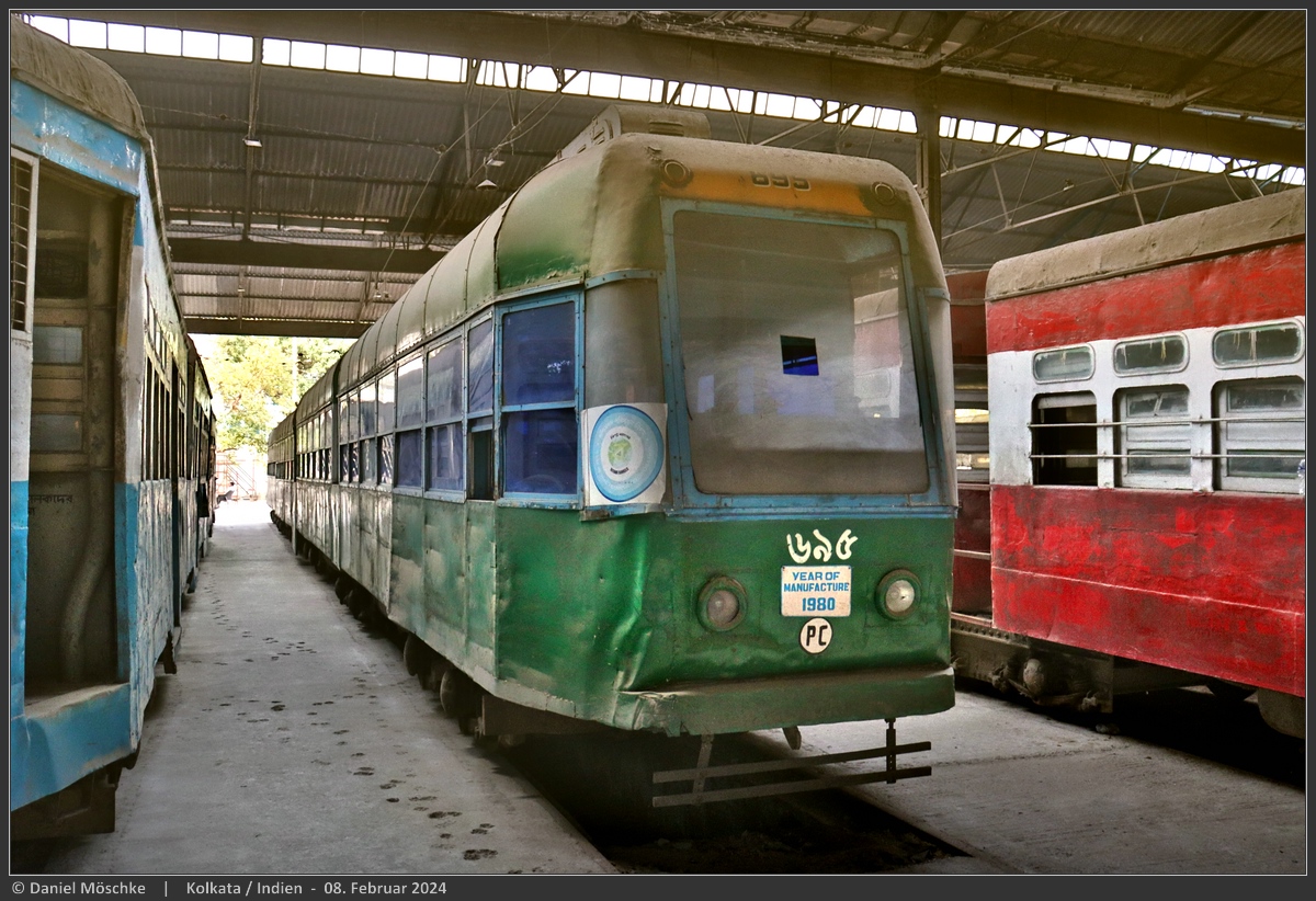 Калькутта, Series 681-700 № 695 (৬৯৫); Калькутта — Kolkata Tram World Museum