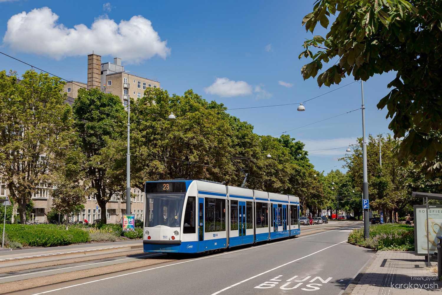 Амстердам, Siemens Combino № 2043