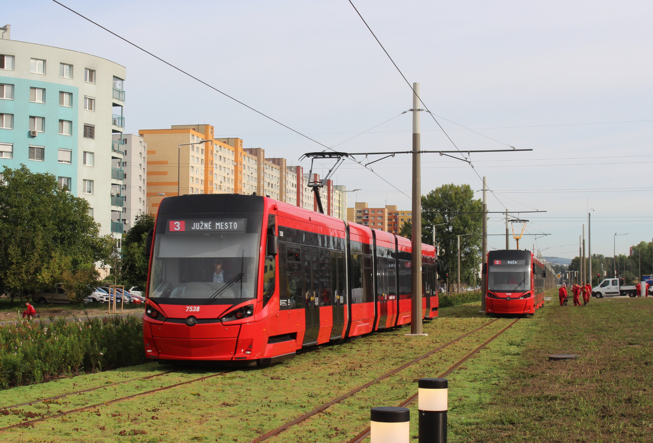 Bratislava, Škoda 30T ForCity Plus # 7538