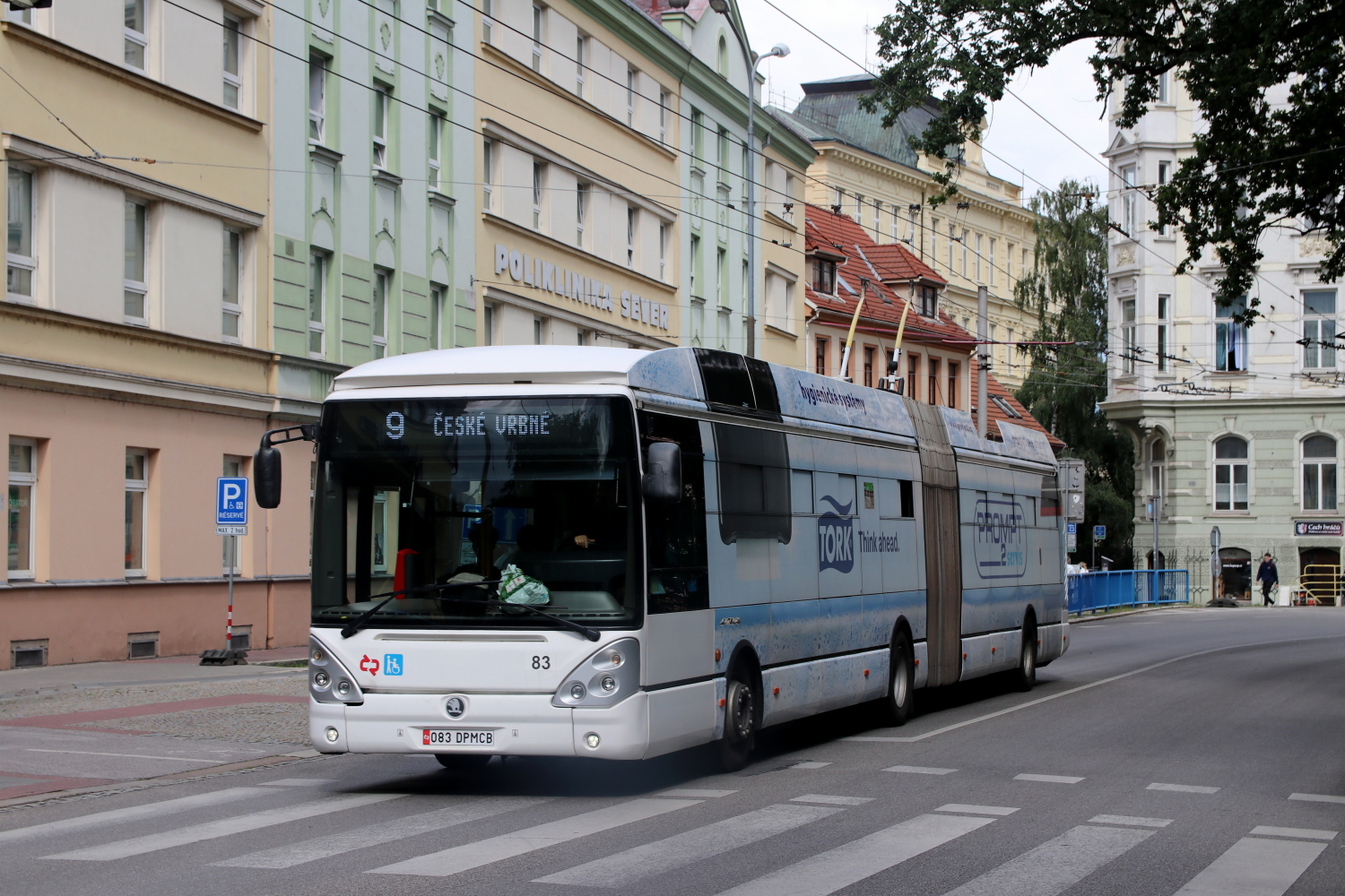 Ческе-Будеёвице, Škoda 25Tr Irisbus Citelis № 83