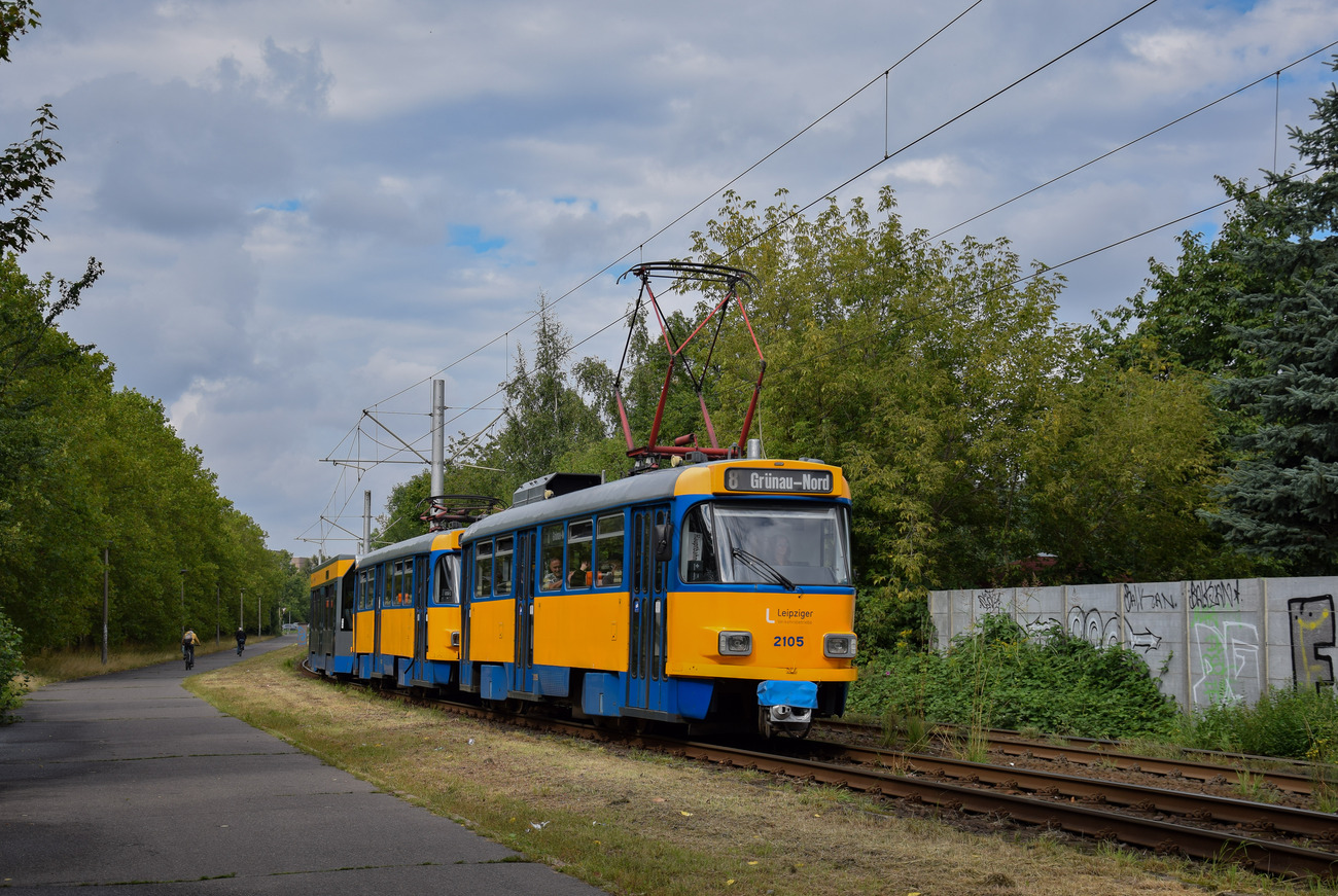 Leipzig, Tatra T4D-M1 N°. 2105