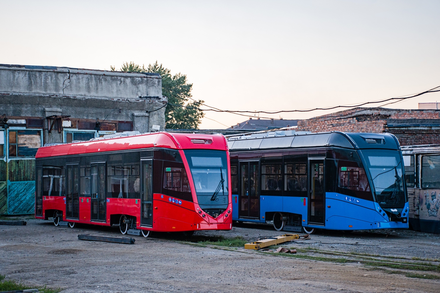 Öskemen, BKM T701 № 16; Öskemen — Trams With No Fleet Number Öskemen, BKM T701 № 16; Öskemen — Trams With No Fleet Number