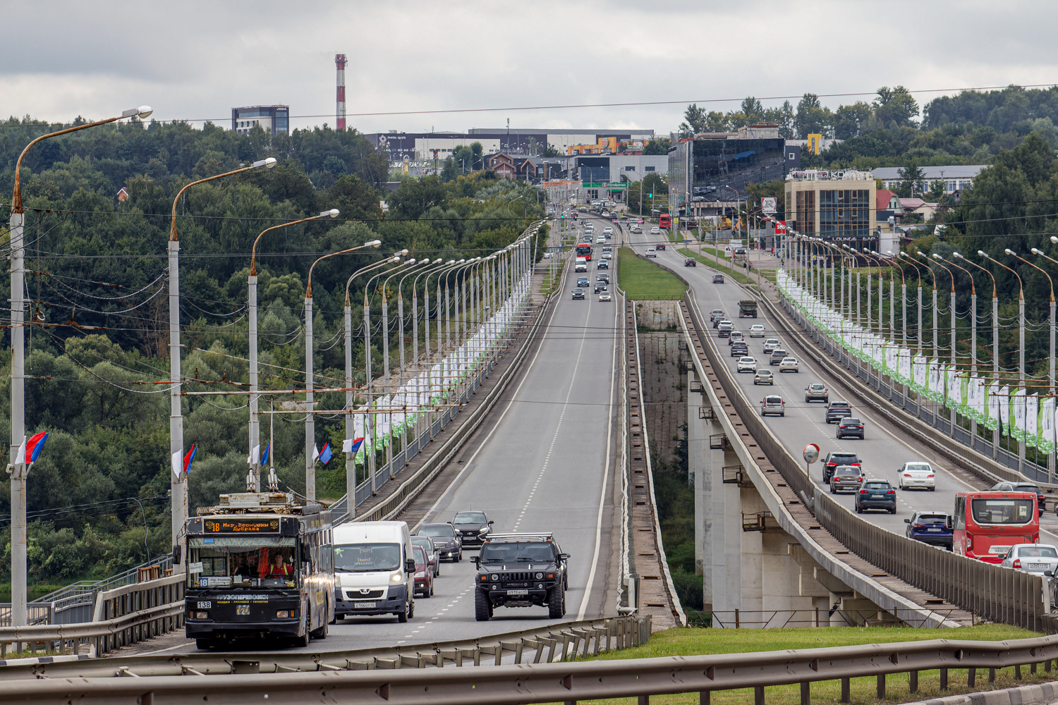 Калуга — Троллейбусные линии и инфраструктура