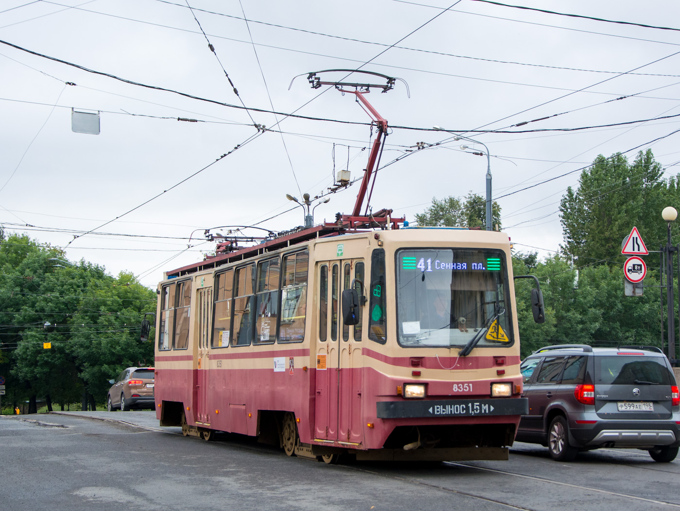 Санкт-Петербург, ТС-77 № 8351