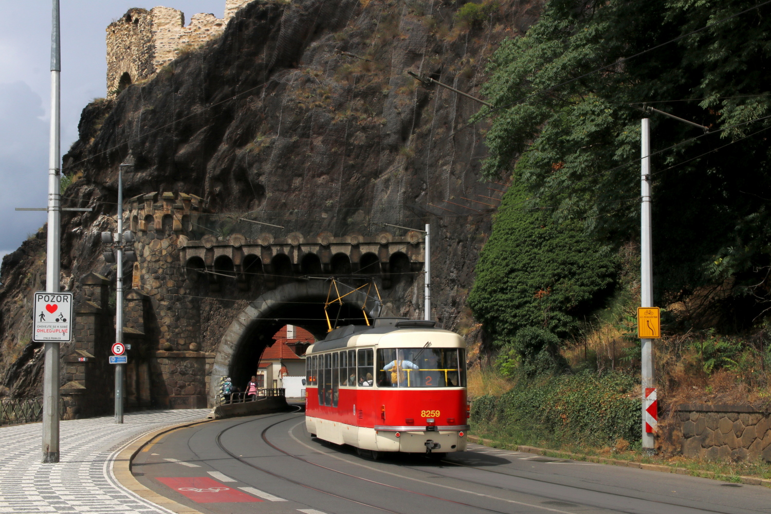 Прага, Tatra T3R.PLF № 8259