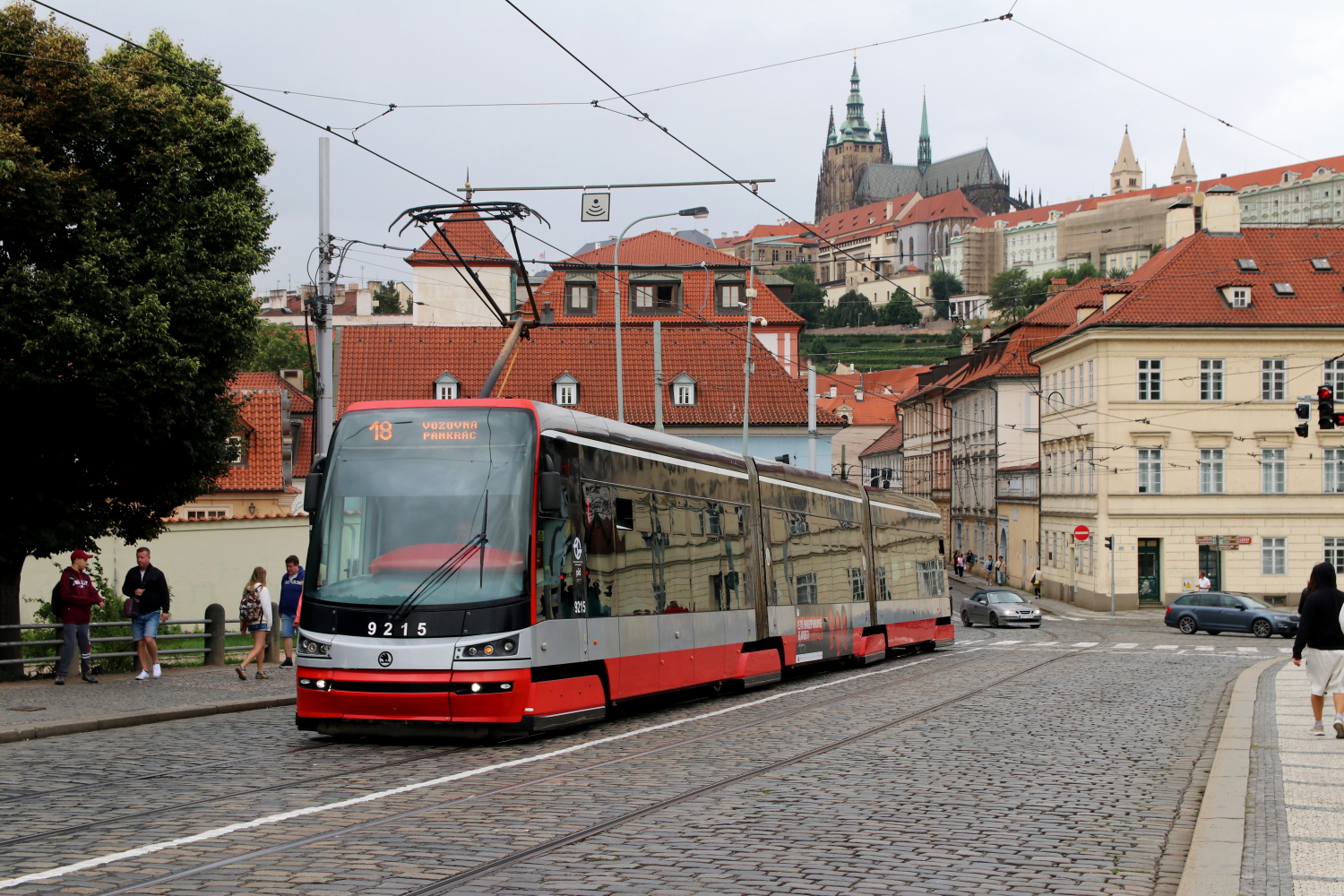 Прага, Škoda 15T2 ForCity Alfa Praha № 9215