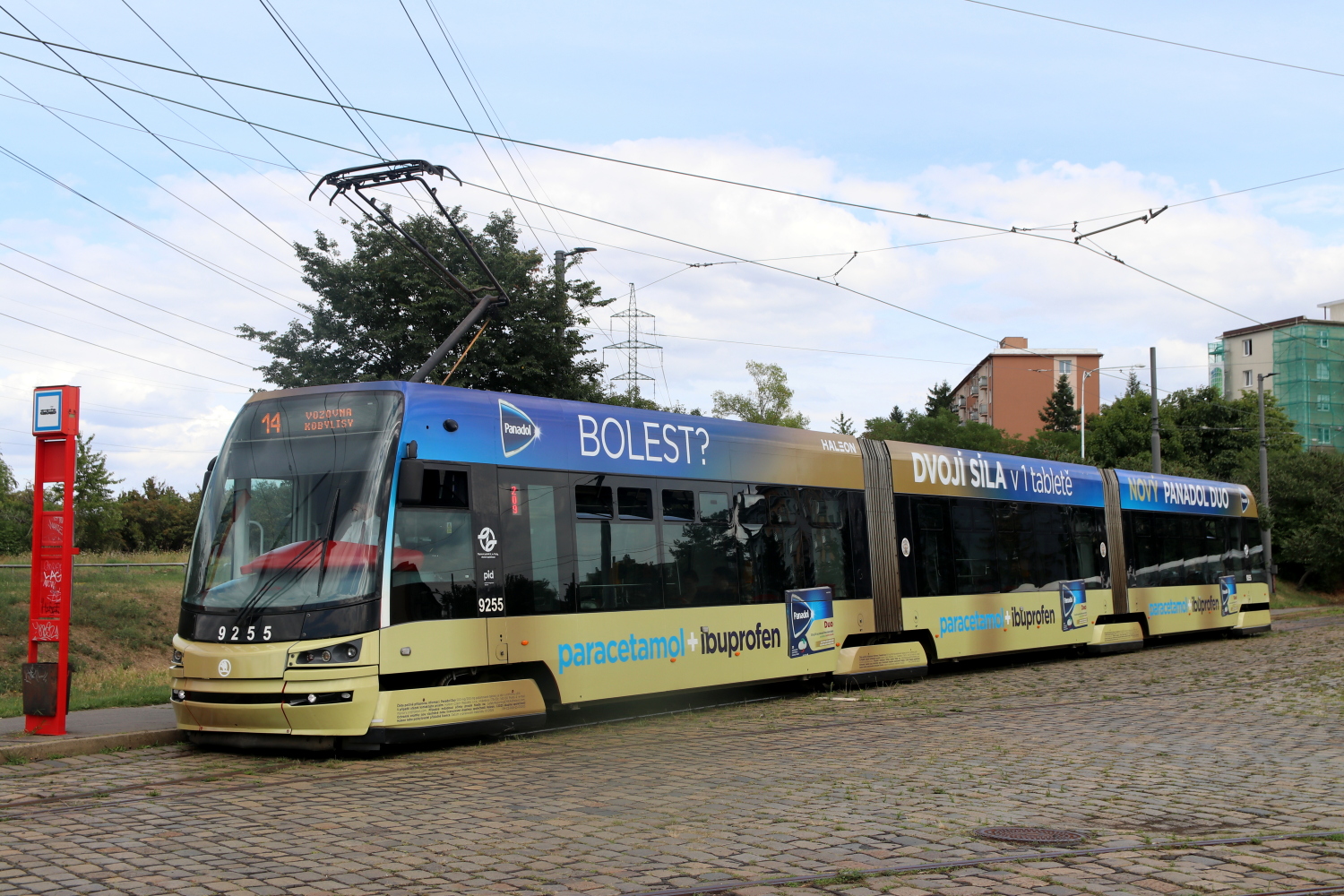 Прага, Škoda 15T3 ForCity Alfa Praha № 9255