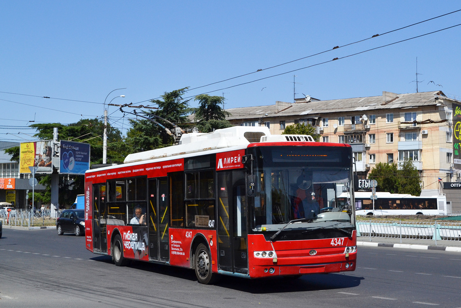 Krimmi trollid (Simferopol - Alušta - Jalta), Bogdan T70110 № 4347