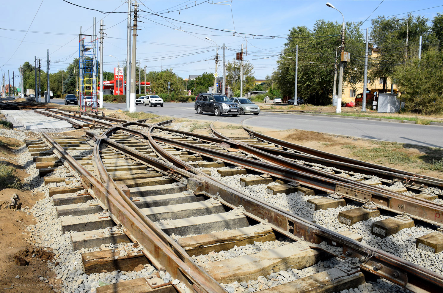 Volgograd — Reconstructions; Volgograd — Tram lines: [2] Second depot — West
