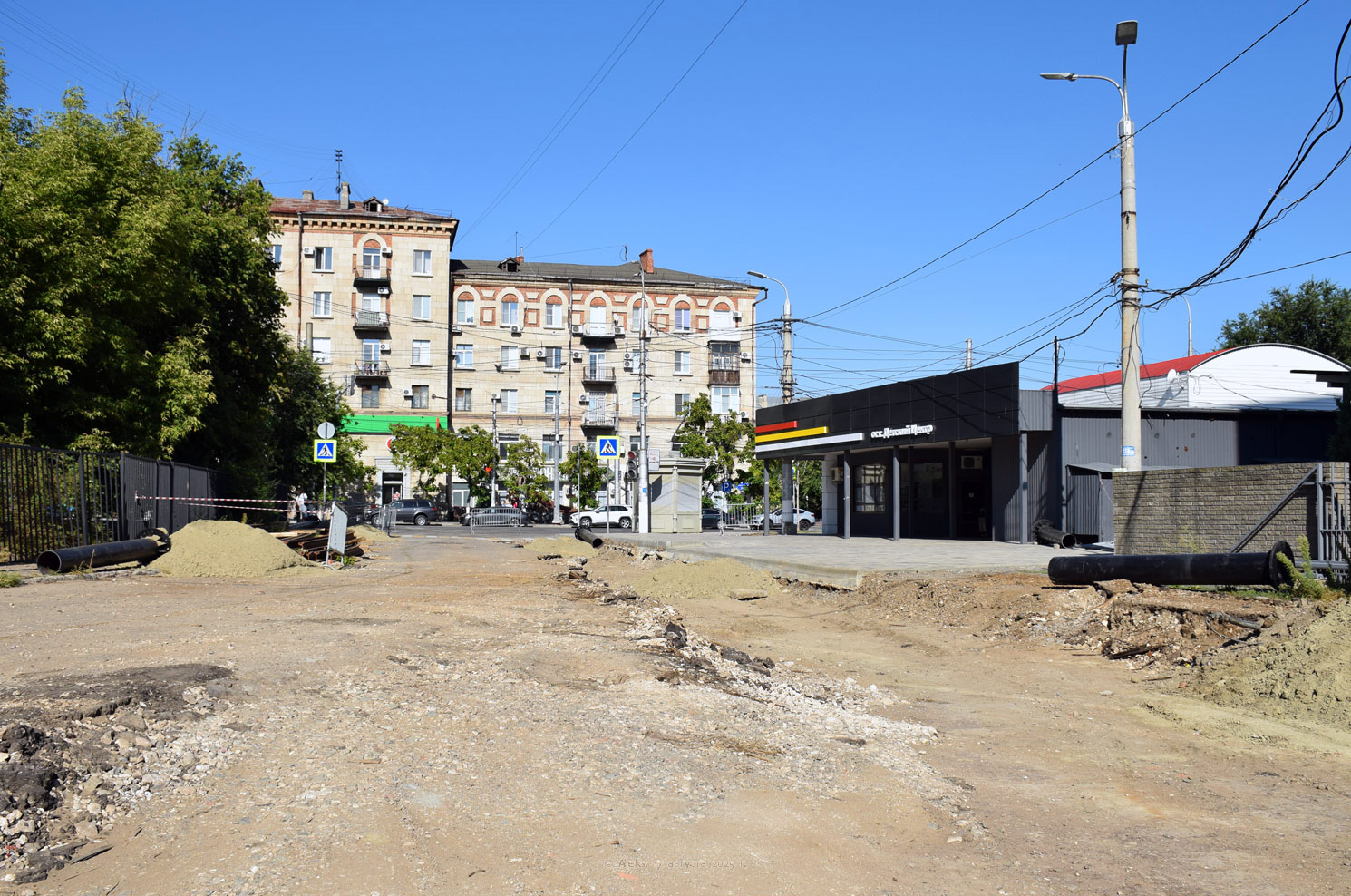 Wolgograd — Reconstructions; Wolgograd — Tram lines: [2] Second depot — Center