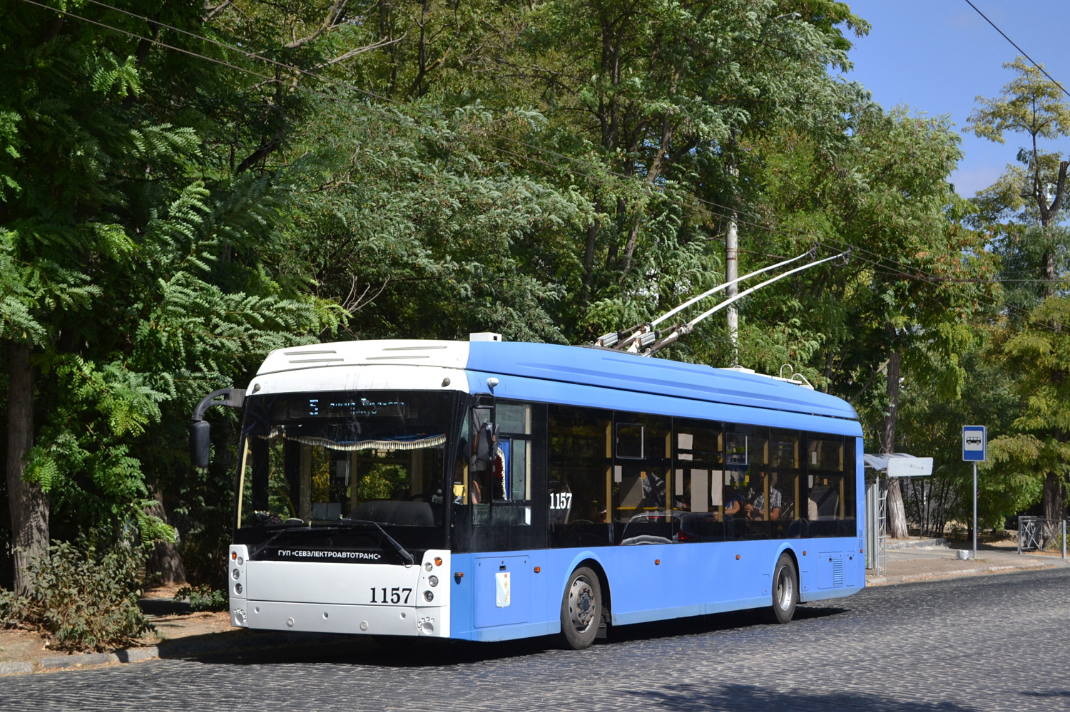 Севастополь, Тролза-5265.02 «Мегаполис» № 1157