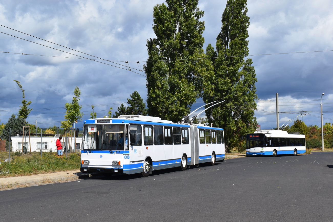 Хомутов, Škoda 15Tr11/7 № 008; Хомутов — Празднование 30-летия троллейбусов и День открытых дверей в депо Писечна