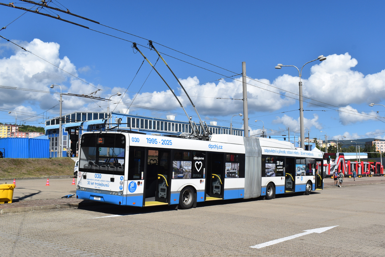 Хомутов, Škoda 27Tr Solaris III № 030; Хомутов — Празднование 30-летия троллейбусов и День открытых дверей в депо Писечна