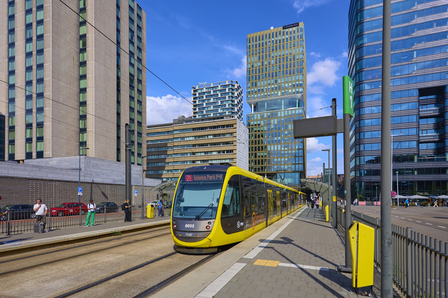 Утрехт, CAF Urbos 100 № 6055