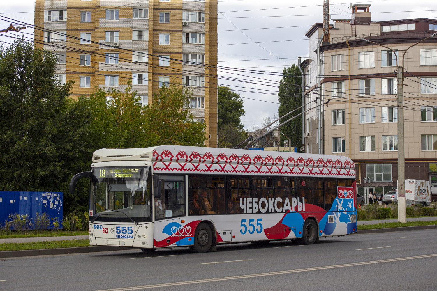 Чебоксары, УТТЗ-6241.01 «Горожанин» № 963