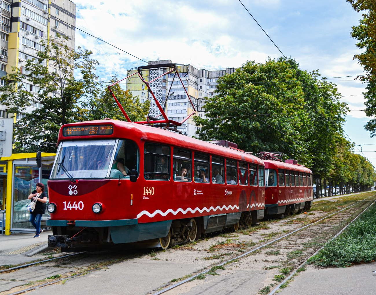 Днепр, Tatra T4D-MT № 1440