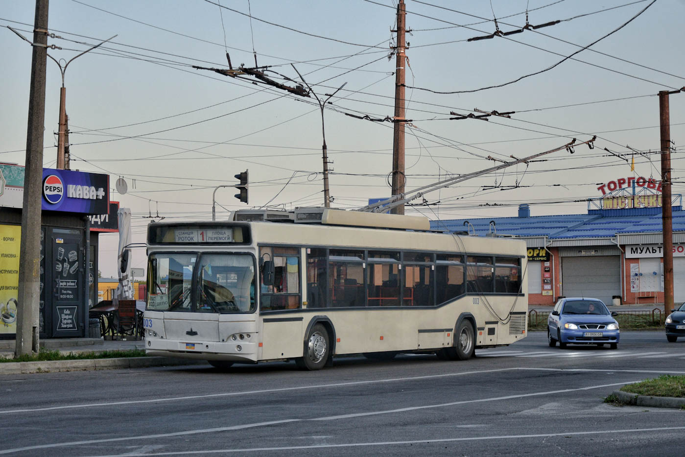 Біла Церква, MAZ-ETON T103 № 003