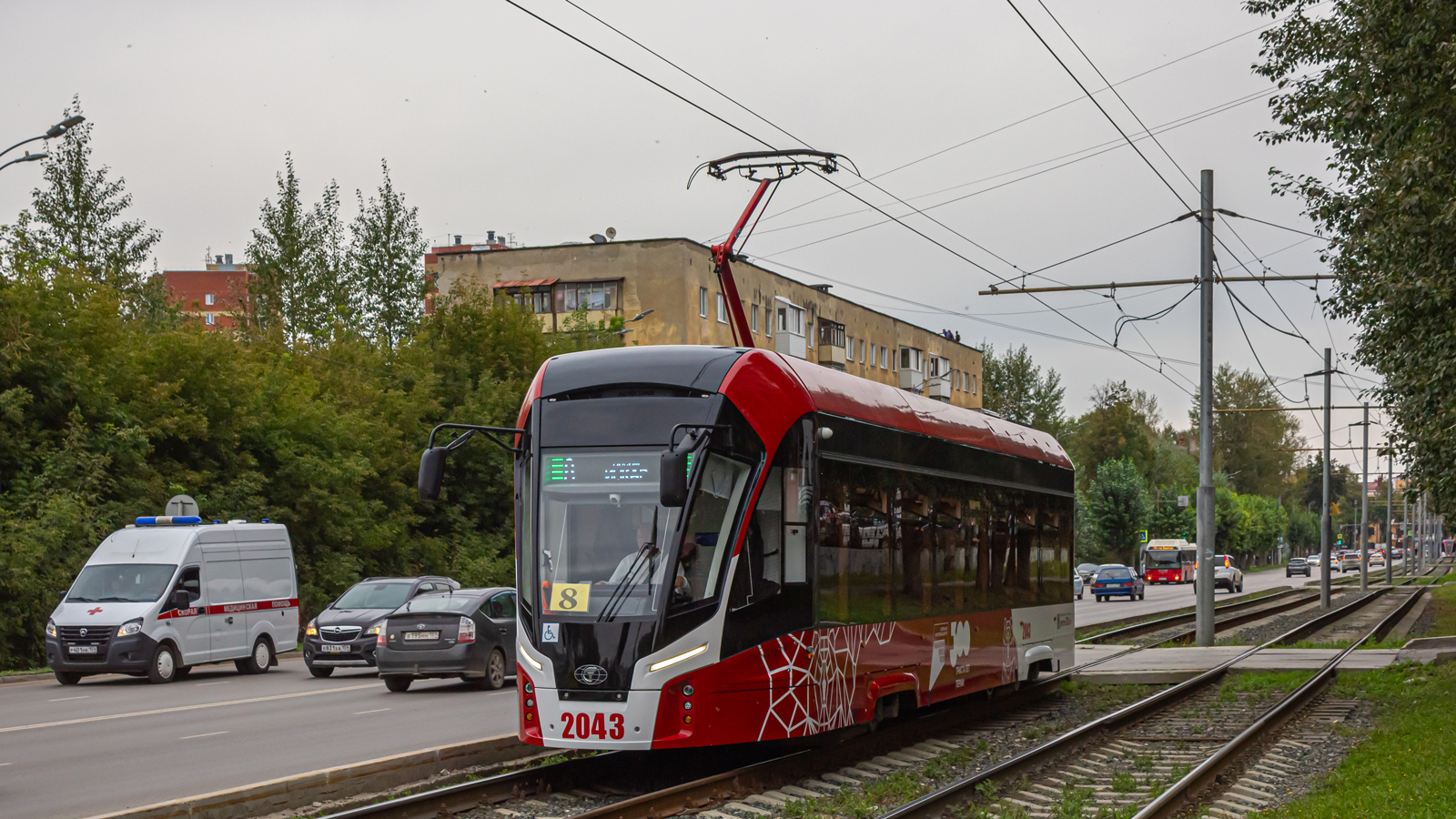 Пермь, 71-911ЕМ «Львёнок» № 2043