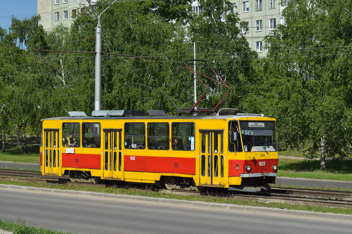 Барнаул, Tatra T6B5SU № 1025
