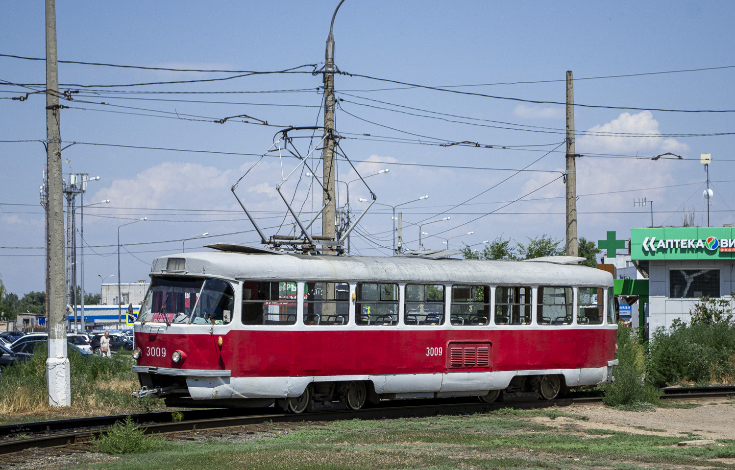 Volgograda, Tatra T3SU (2-door) № 3009