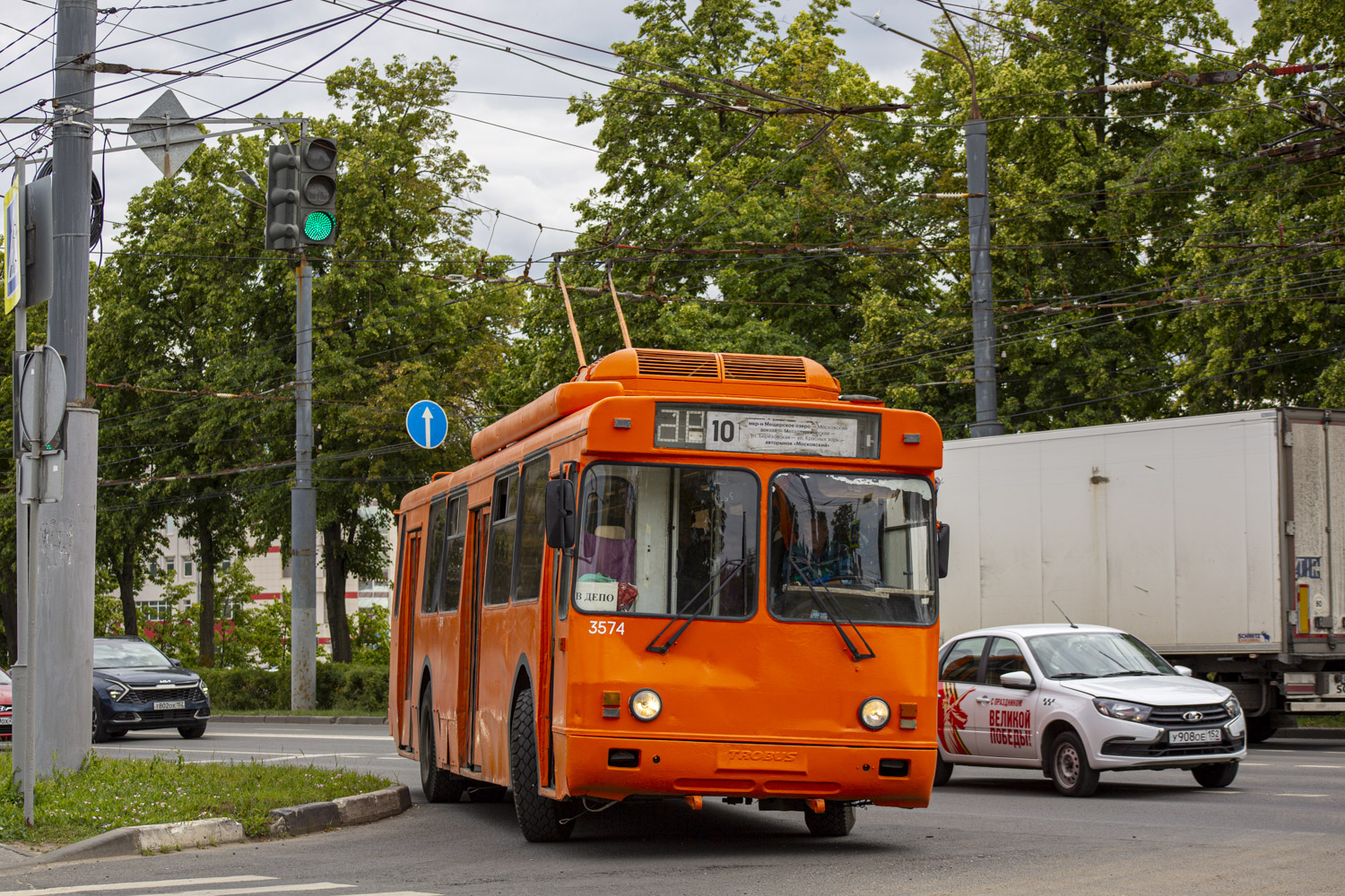 Нижний Новгород, БТЗ-5276-04 № 3574