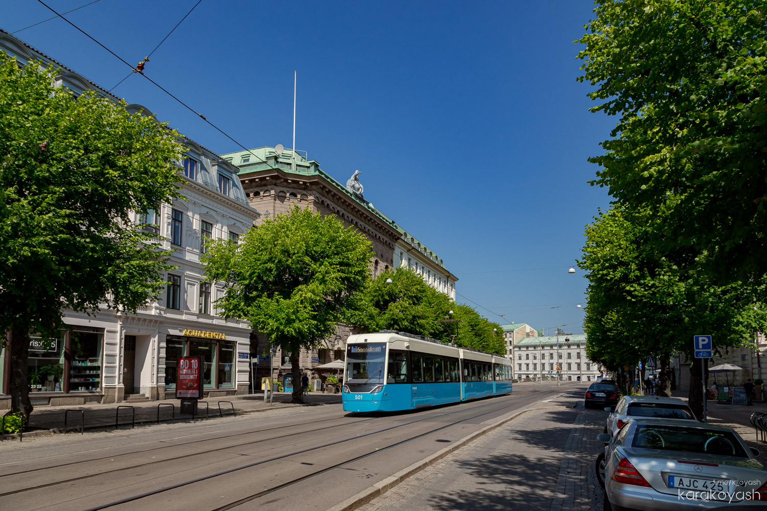 Gothenburg, Alstom M33A Flexity Göteborg № 501 Gothenburg, Alstom M33A Flexity Göteborg № 501