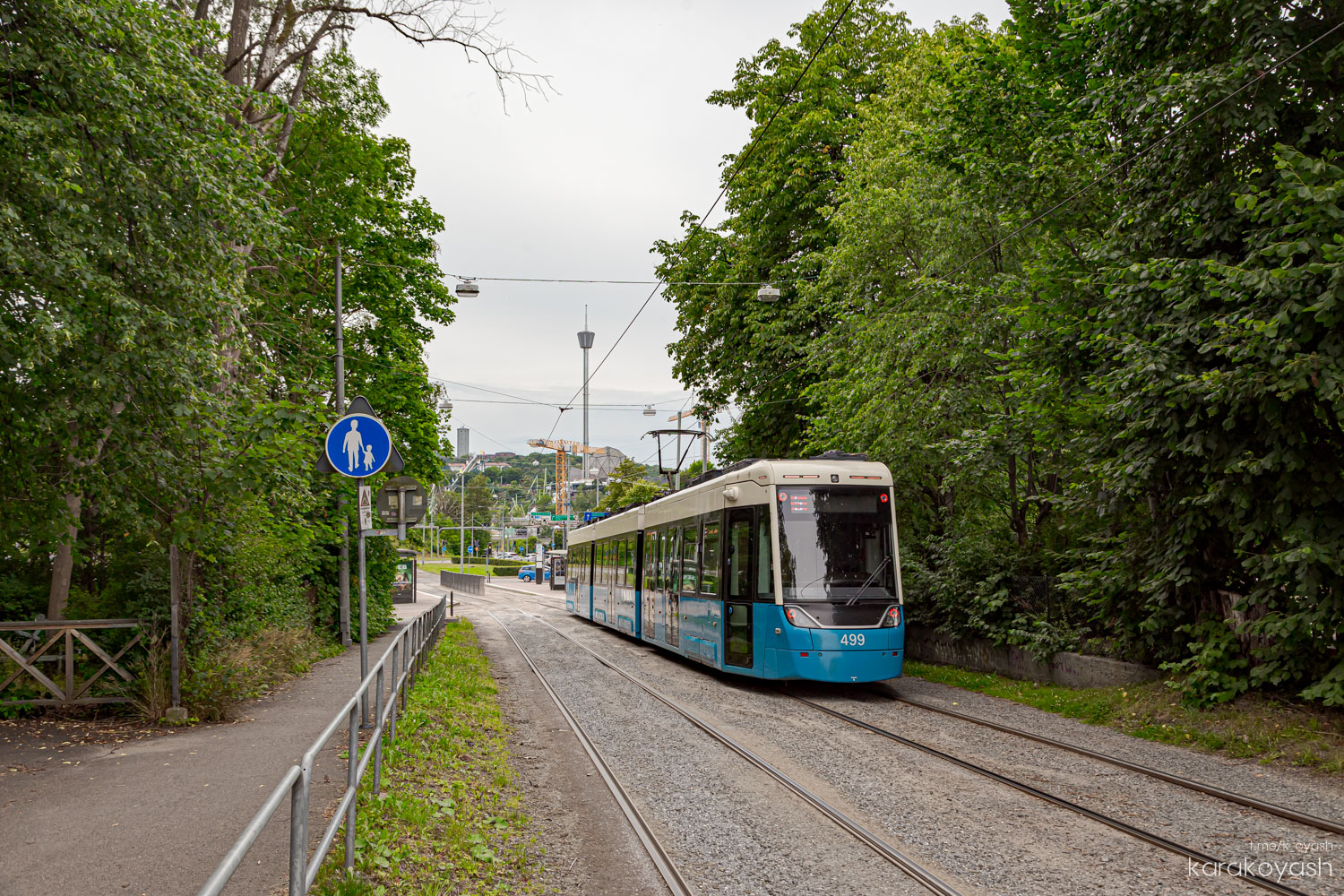 Gothenburg, Alstom M33B Flexity Göteborg № 499