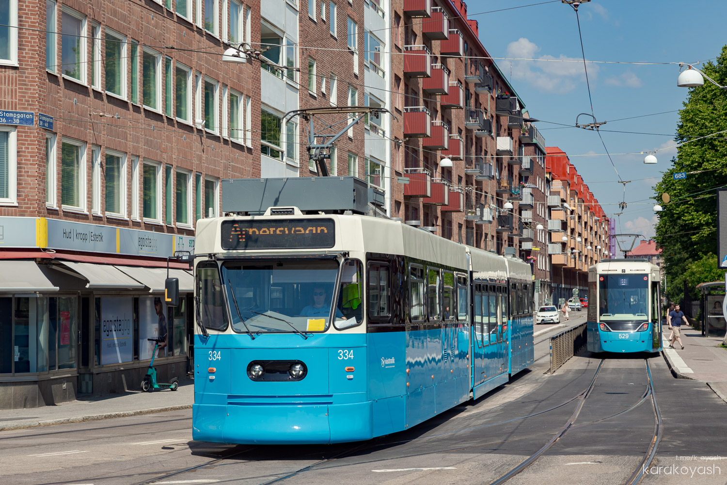 Göteborg, ASEA/MGB/Škoda M31B # 334