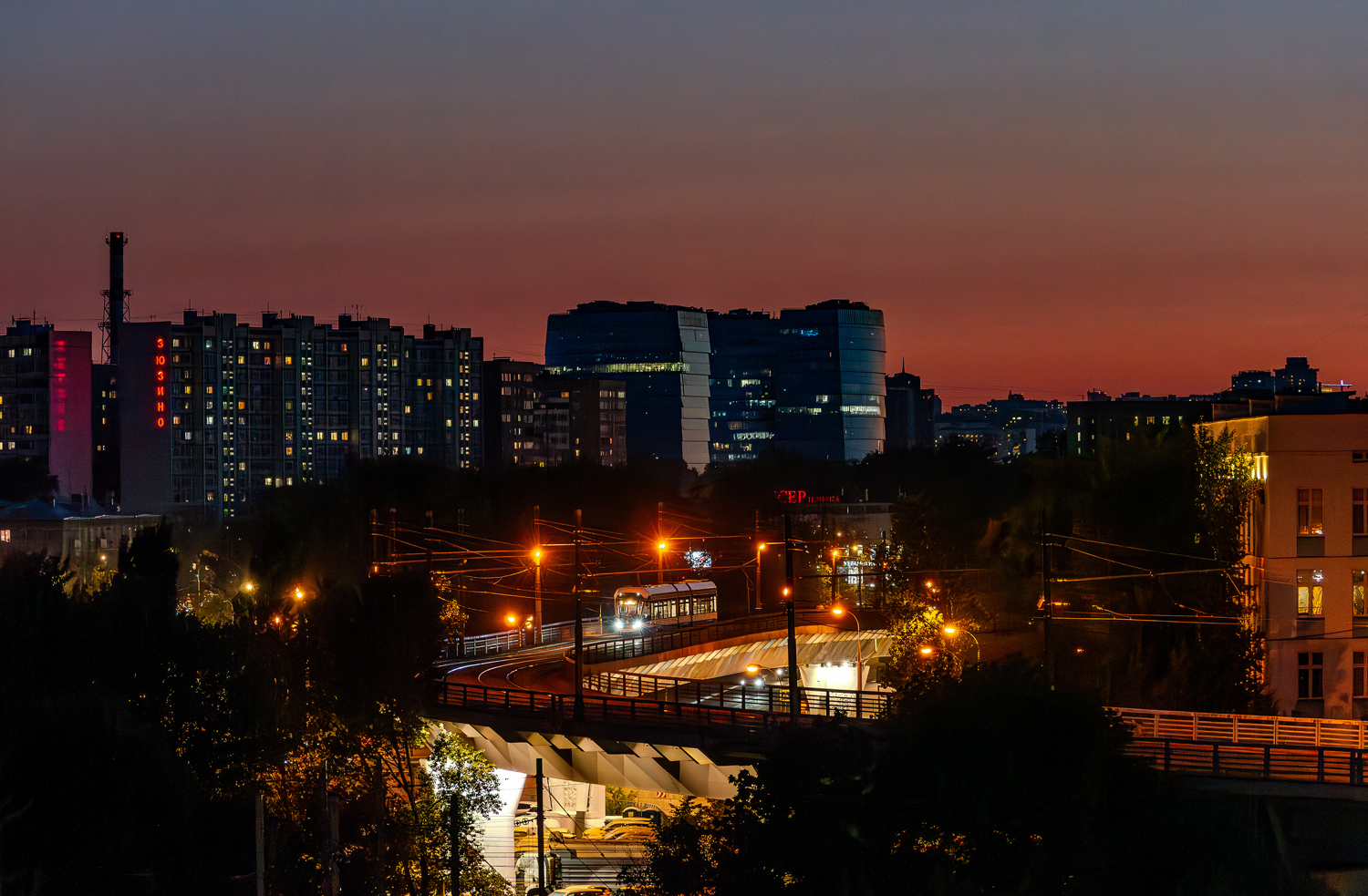 Moscow — Tram lines: South Administrative District