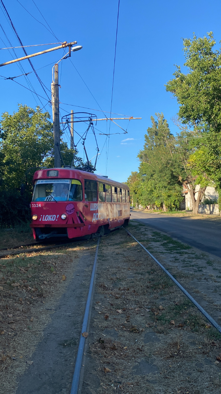 Одесса, Tatra T3R.P № 3324