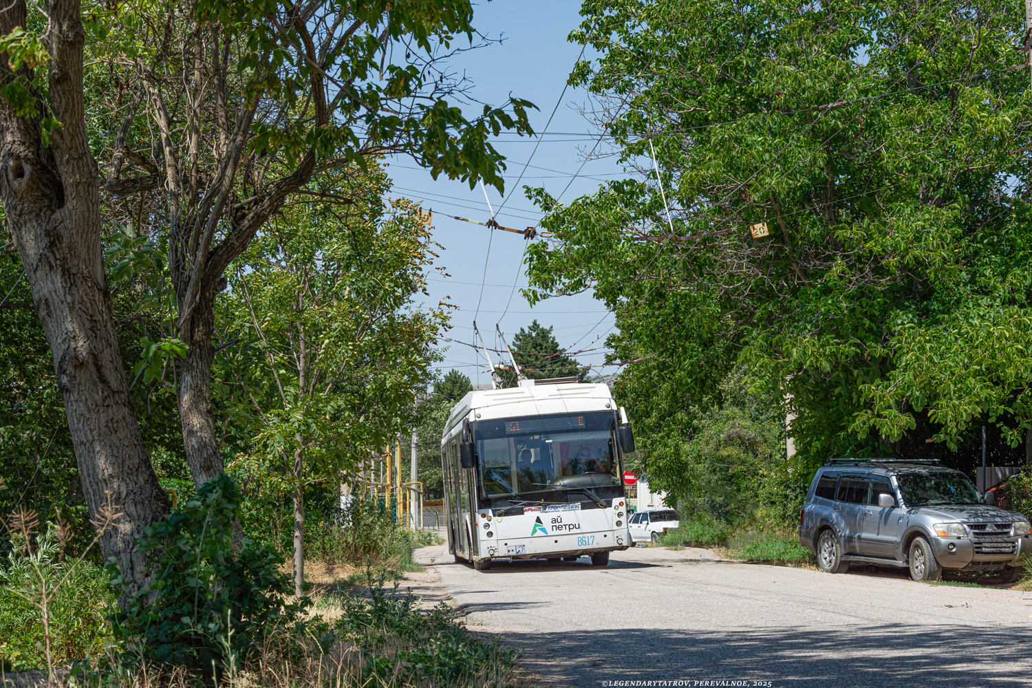 Крымский троллейбус, Тролза-5265.05 «Мегаполис» № 8617