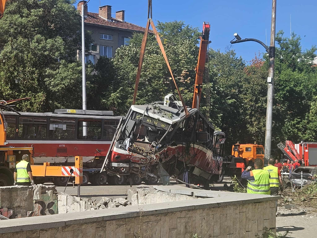 Sofia, Tatra T6A5 № 4177; Sofia — Incidents