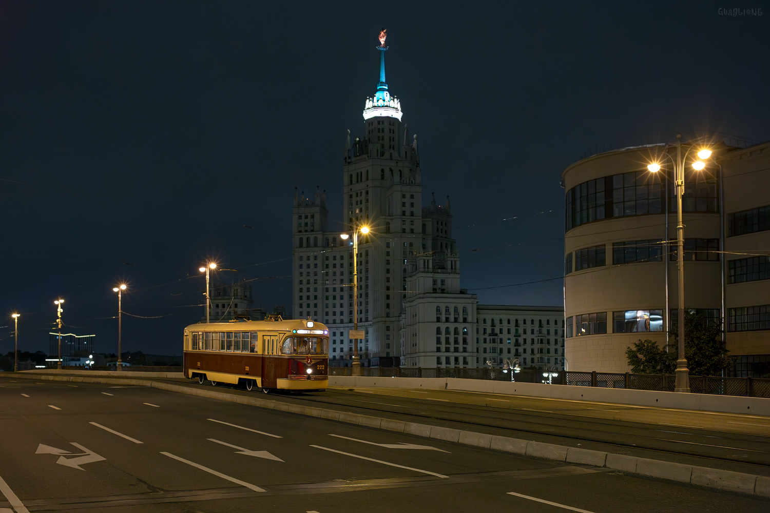 Москва — Трамвайные линии: ЦАО