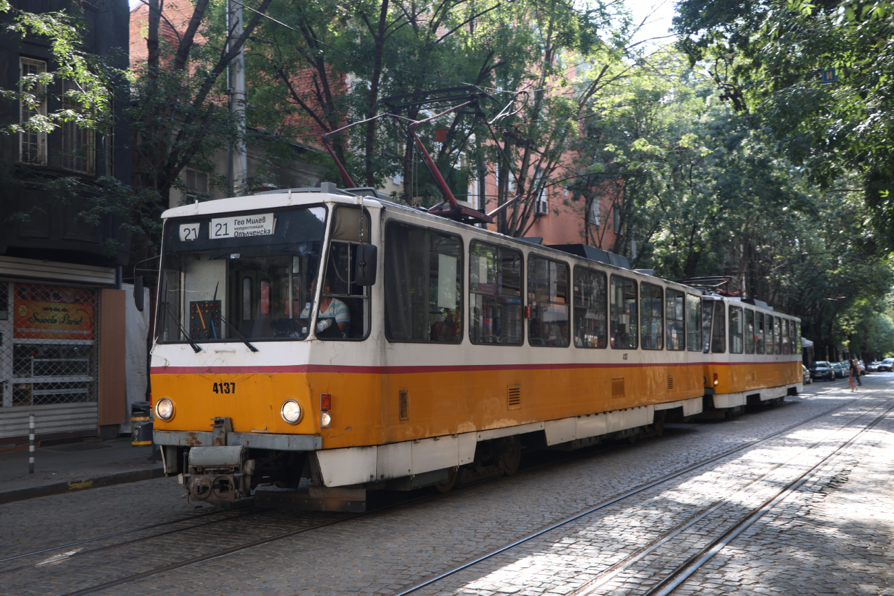 Sofia, Tatra T6B5B č. 4137
