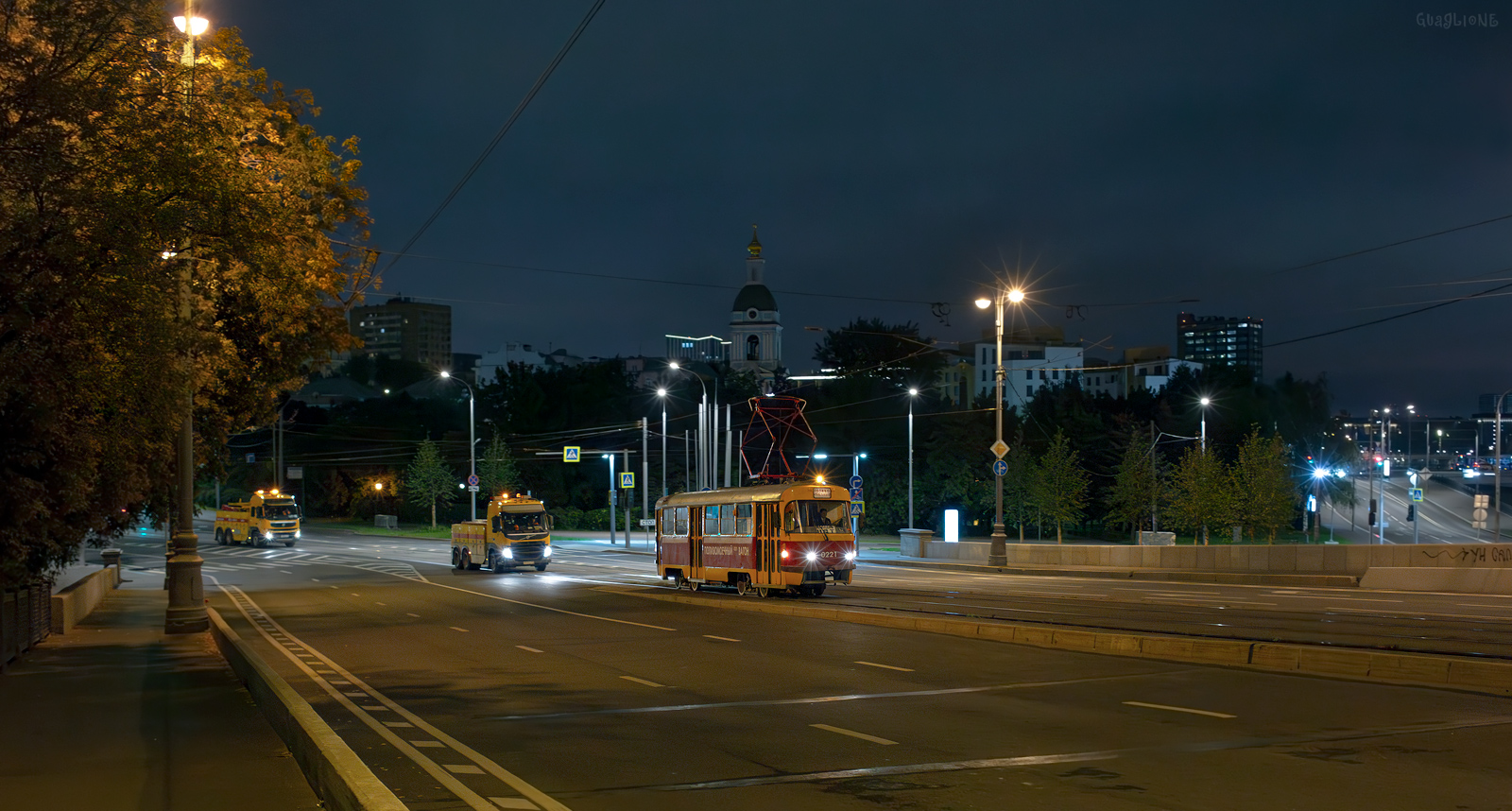 Москва — Трамвайные линии: ЦАО