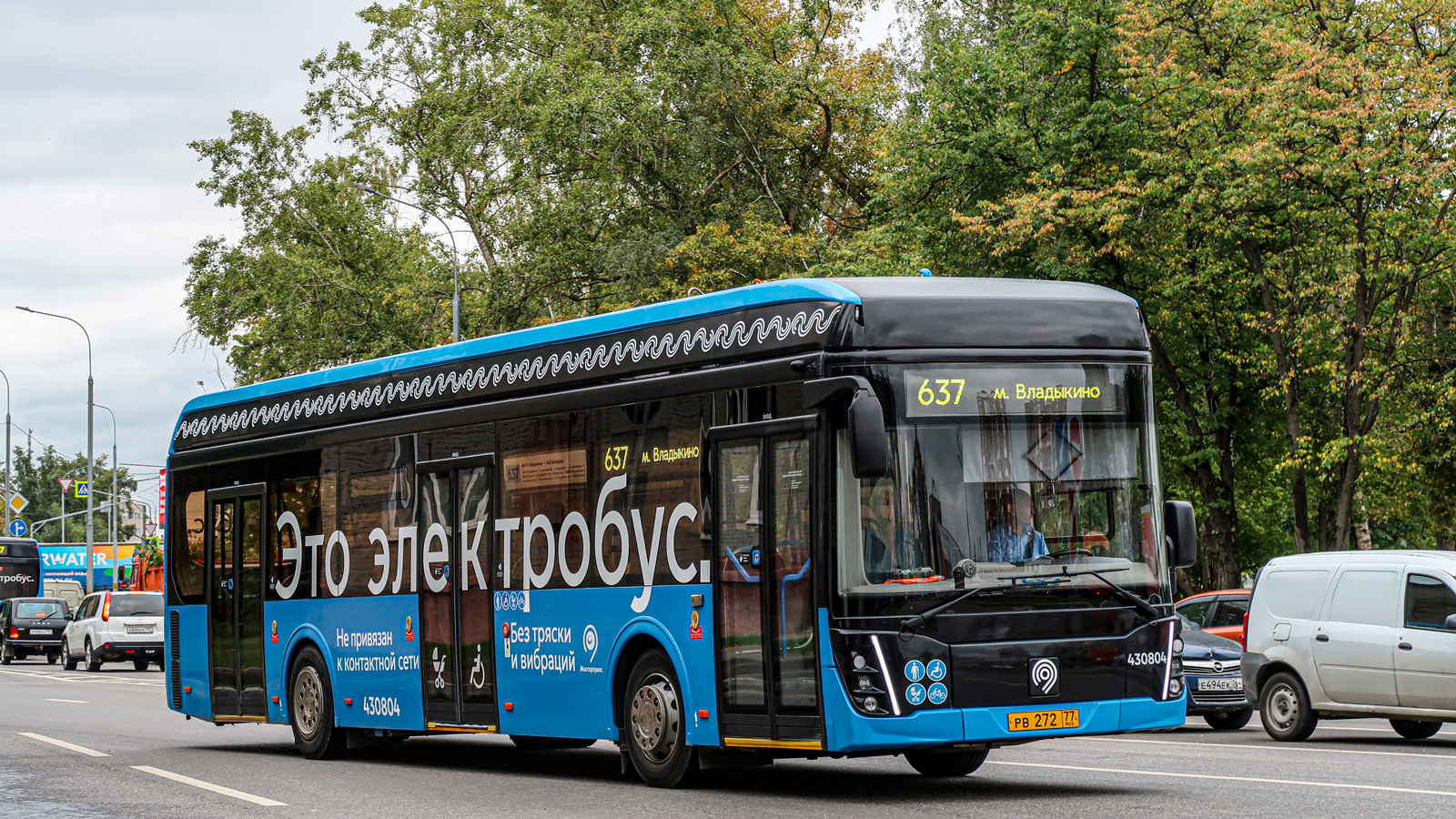 Maskva, LiAZ-6274 nr. 430804