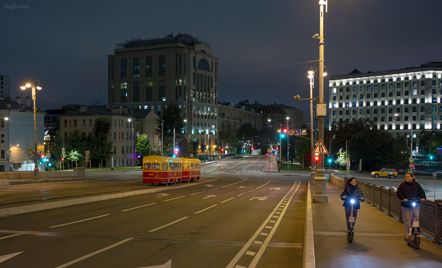 Москва — Трамвайные линии: ЦАО