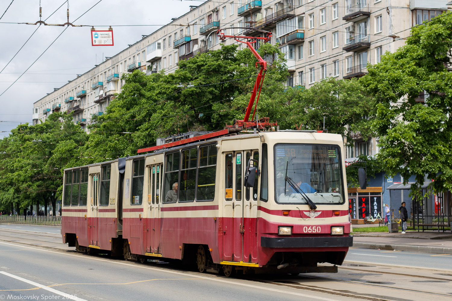 Санкт-Петербург, ЛВС-86К № 0650 Санкт-Петербург, ЛВС-86К № 0650