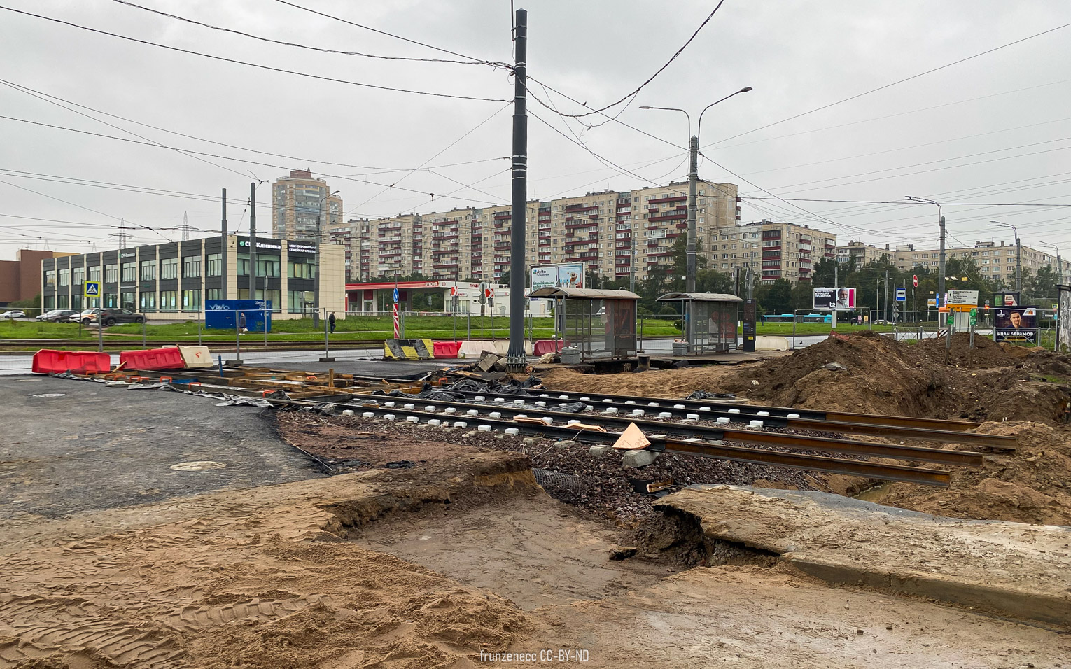 Санкт-Петербург — Строительство трамвайной системы «Славянка»
