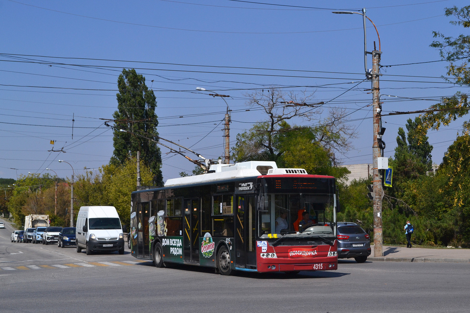 Крымскі тралейбус, Богдан Т70110 № 4315